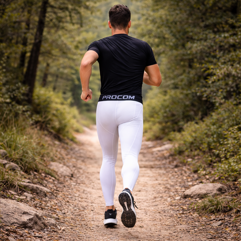 Legging compression homme running – Respirant séchage rapide fitness | Onwair