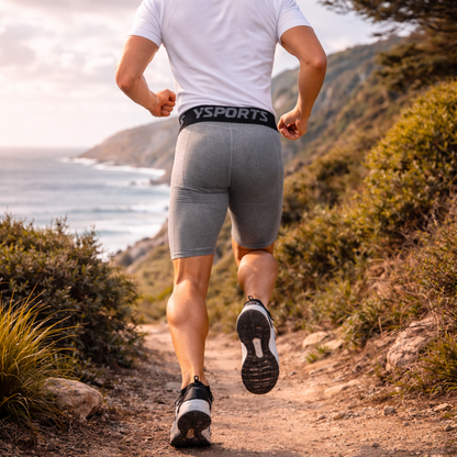 Short compression homme running – Respirant fitness basket | Onwair