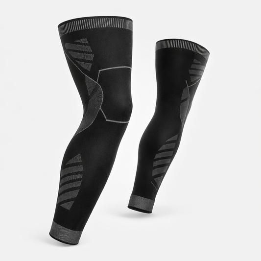 Manchon compression jambe complète – Running cyclisme antidérapant