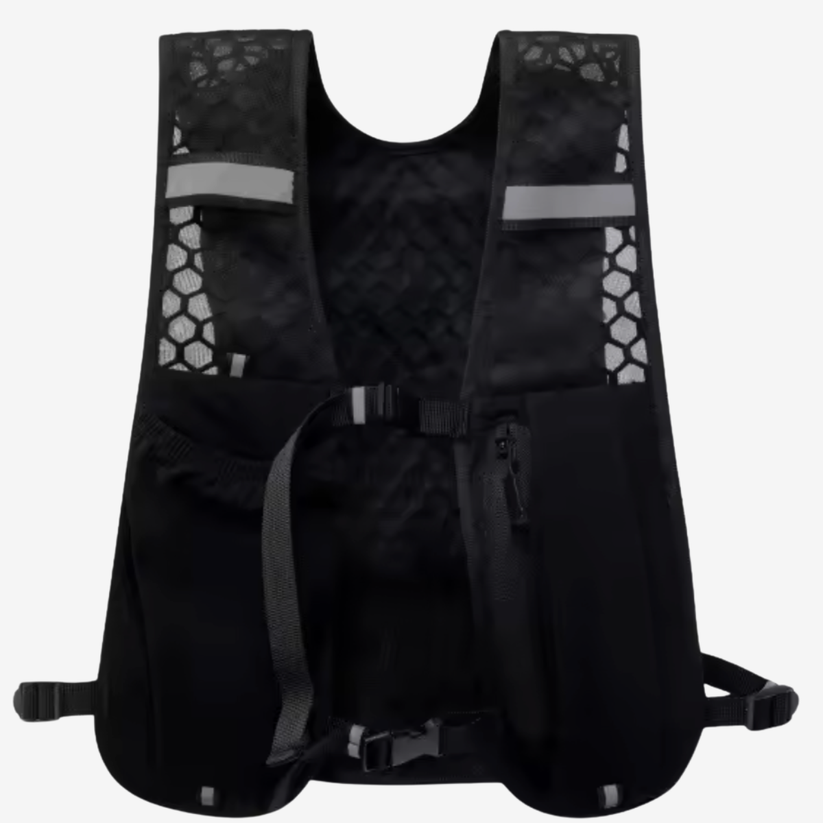 Gilet d'hydratation réfléchissant unisexe – sac d’hydratation léger avec poche téléphone pour running et trail