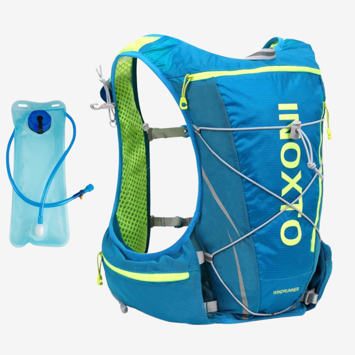 Gilet d'hydratation unisexe léger et respirant – sac d’hydratation réfléchissant pour running et trail