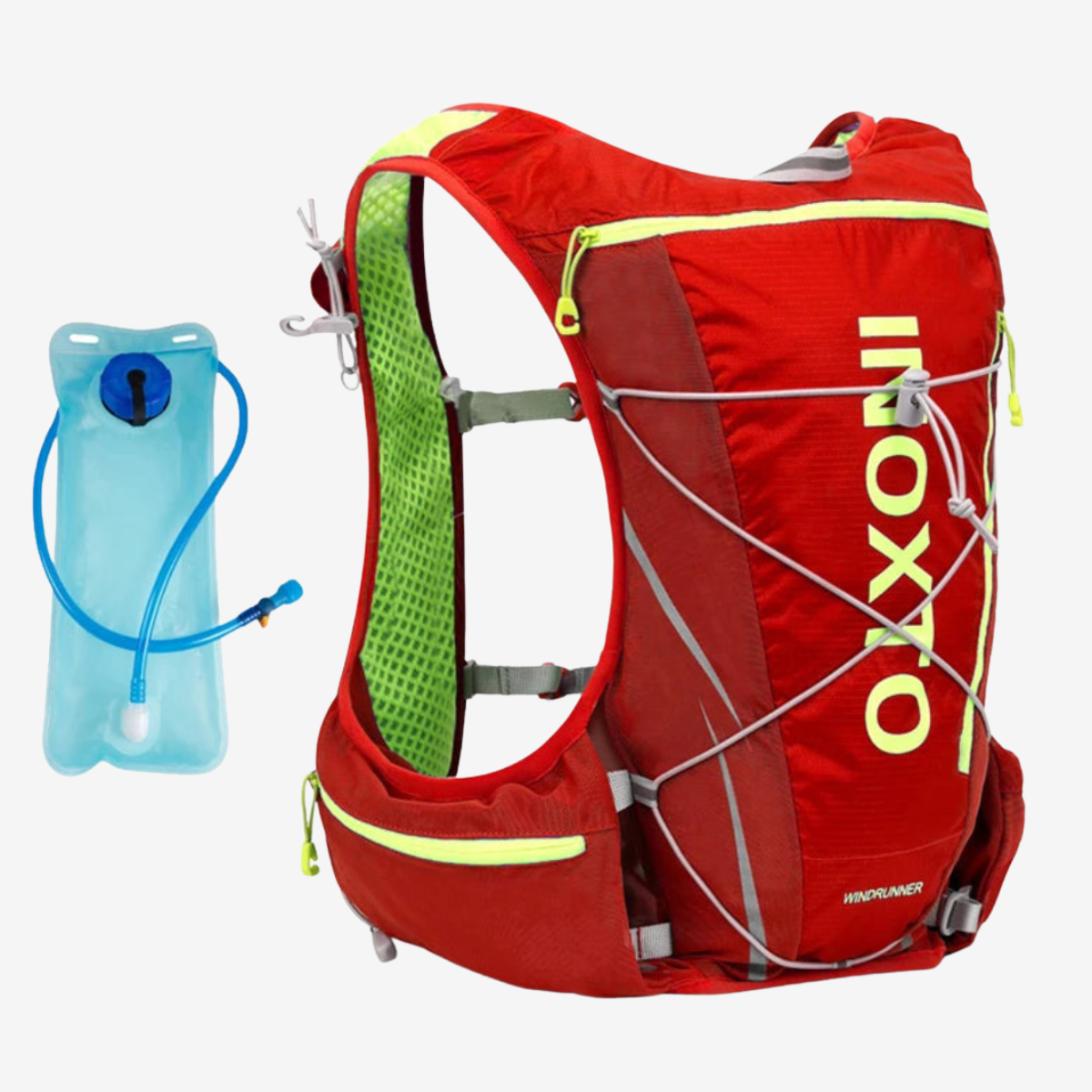 Gilet d'hydratation unisexe léger et respirant – sac d’hydratation réfléchissant pour running et trail