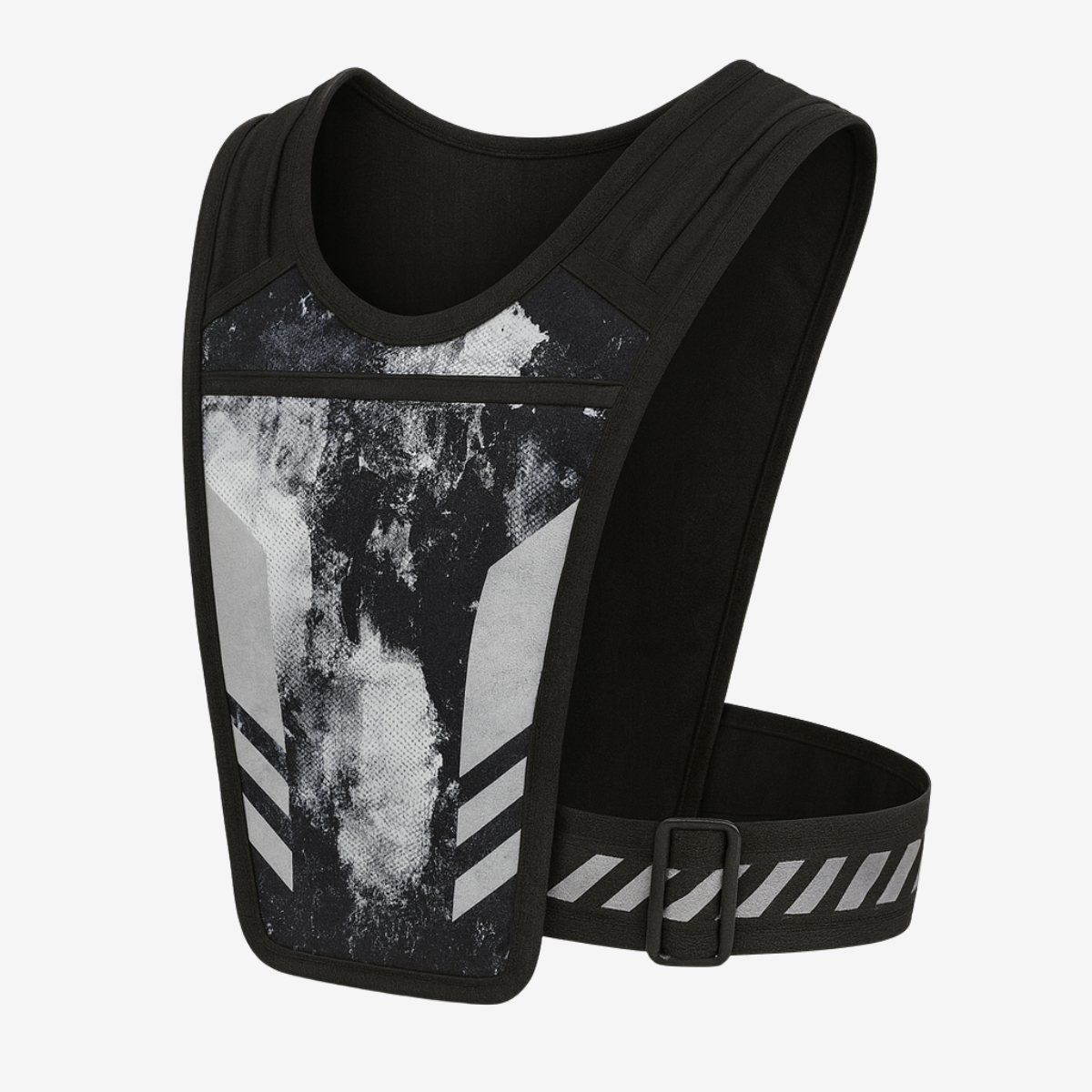 Gilet d'hydratation respirant unisexe – léger, réfléchissant et ajustable pour running et trail