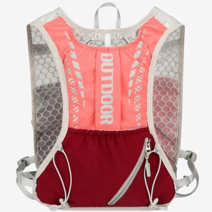 Gilet d'hydratation unisexe ultraléger – sac d’hydratation respirant pour running et trail.