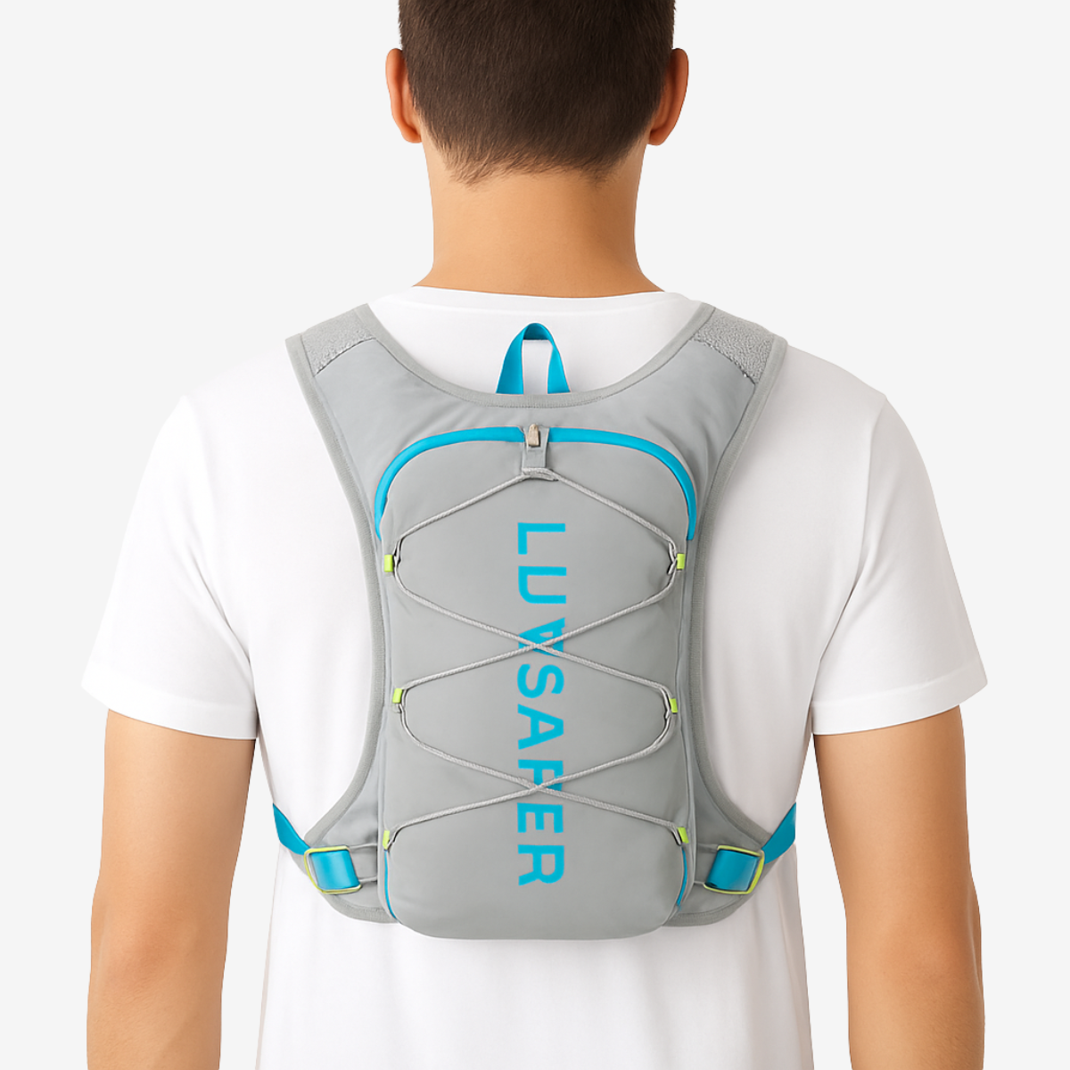 Gilet d'hydratation unisexe ultraléger – sac d’hydratation respirant pour running et trail.