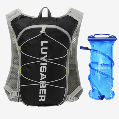 Gilet d'hydratation unisexe ultraléger – sac d’hydratation respirant pour running et trail.
