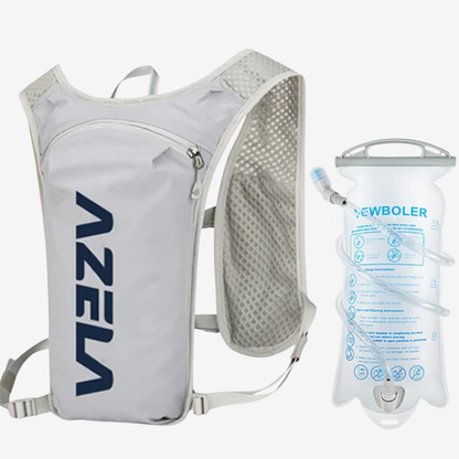 Gilet d'hydratation 5L respirant unisexe – sac d’hydratation léger et réfléchissant pour running et trail