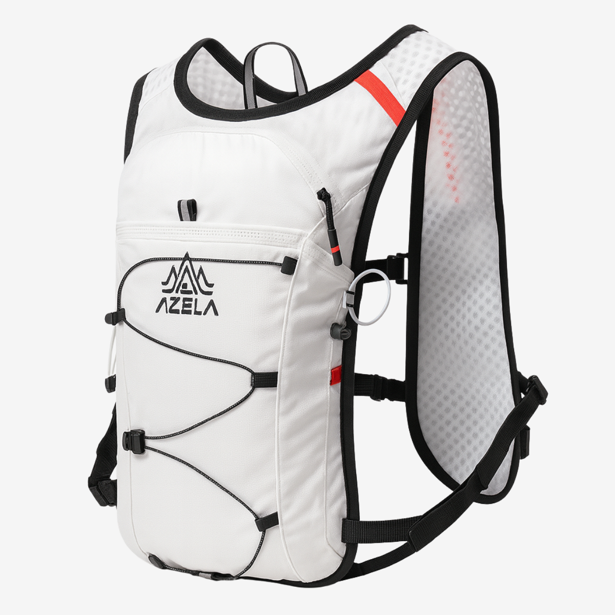 Gilet d'hydratation respirant unisexe – léger, réfléchissant et compatible sac d’hydratation 2L