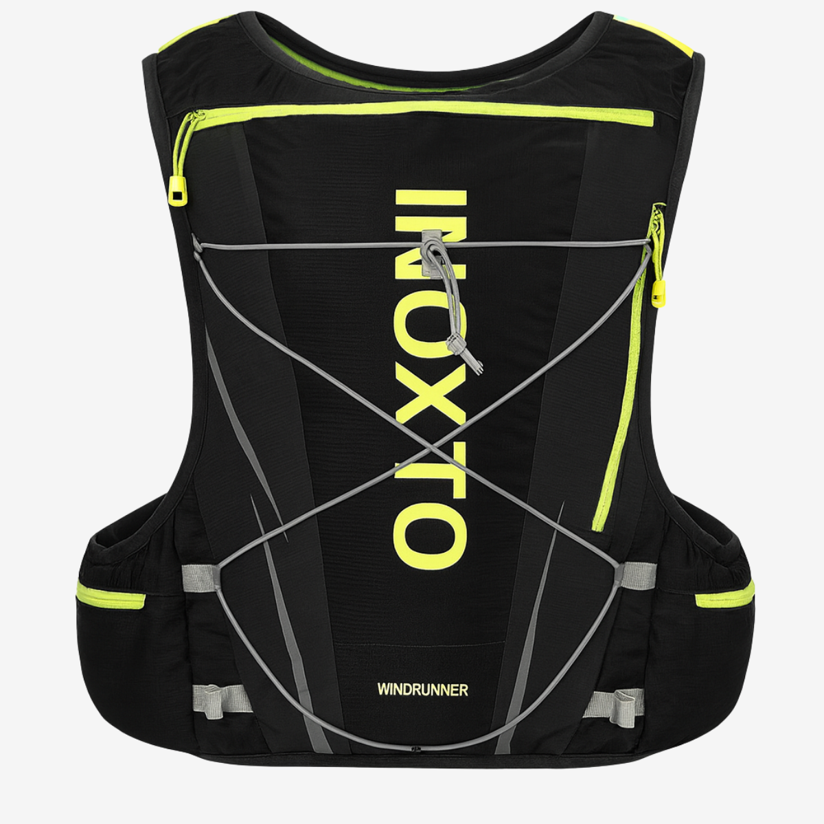 Gilet d'hydratation unisexe léger et respirant – sac d’hydratation réfléchissant pour running et trail