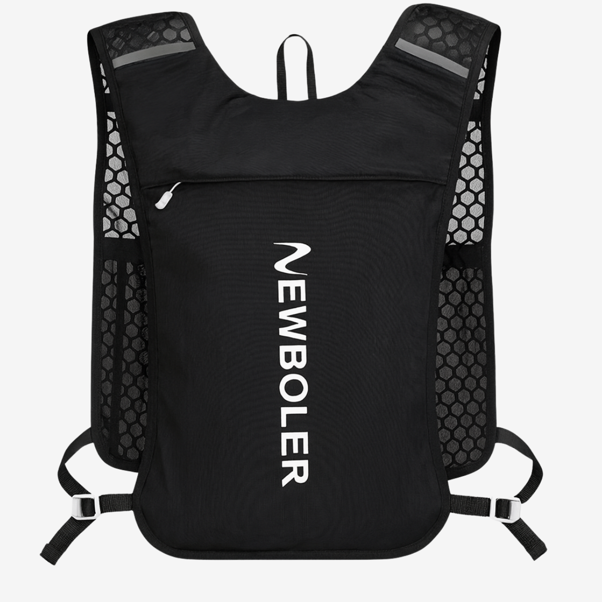 Gilet d'hydratation unisexe ultra léger – respirant, réfléchissant et avec multiples rangements