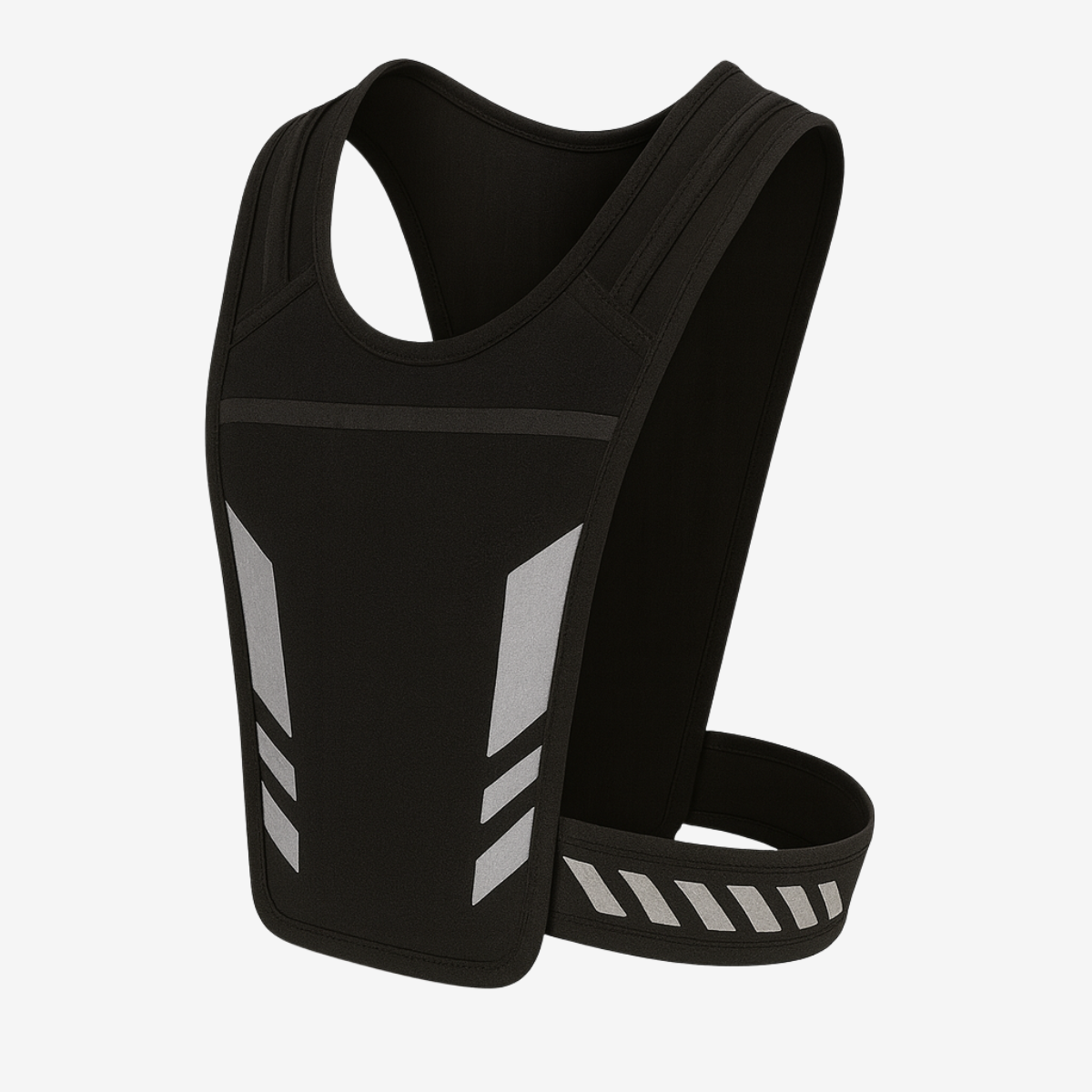 Gilet d'hydratation respirant unisexe – léger, réfléchissant et ajustable pour running et trail