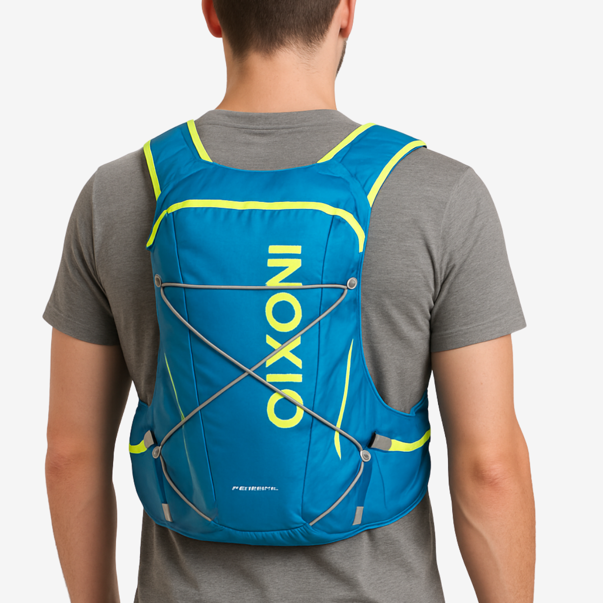 Gilet d'hydratation unisexe léger et respirant – sac d’hydratation réfléchissant pour running et trail