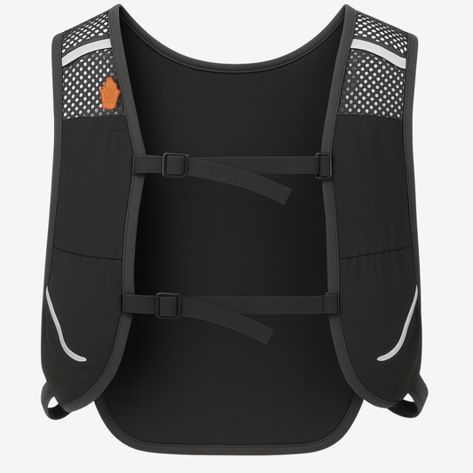 Gilet d'hydratation unisexe ultra léger – respirant, réfléchissant et avec multiples rangements