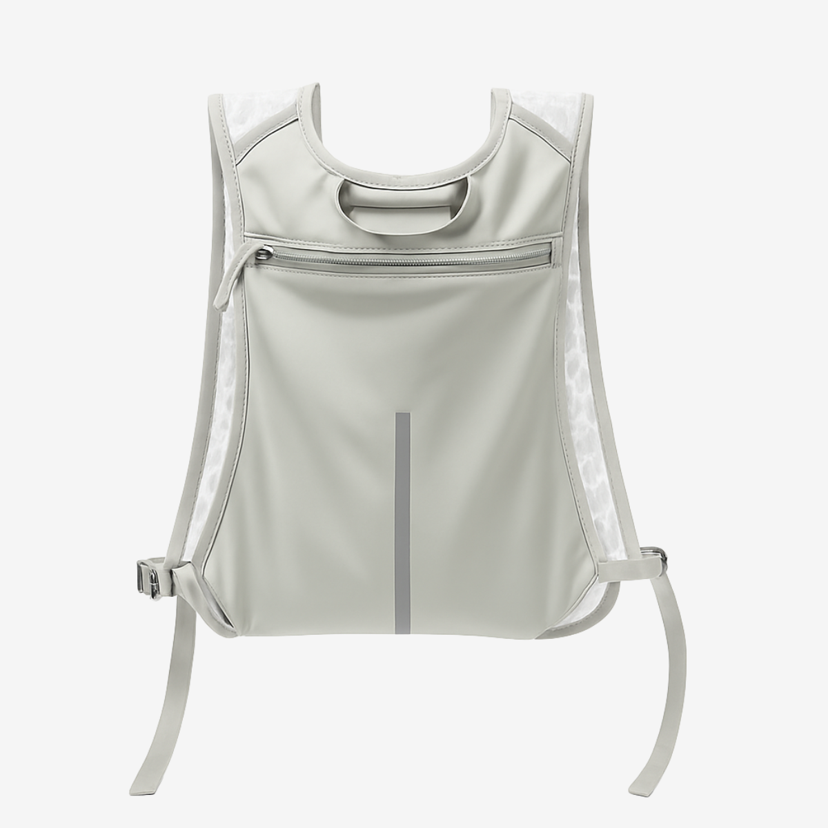 Gilet d'hydratation réfléchissant unisexe – sac d’hydratation léger avec poche téléphone pour running et trail