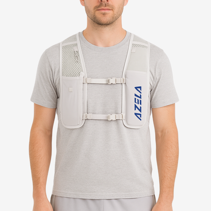 Gilet d'hydratation 5L respirant unisexe – sac d’hydratation léger et réfléchissant pour running et trail