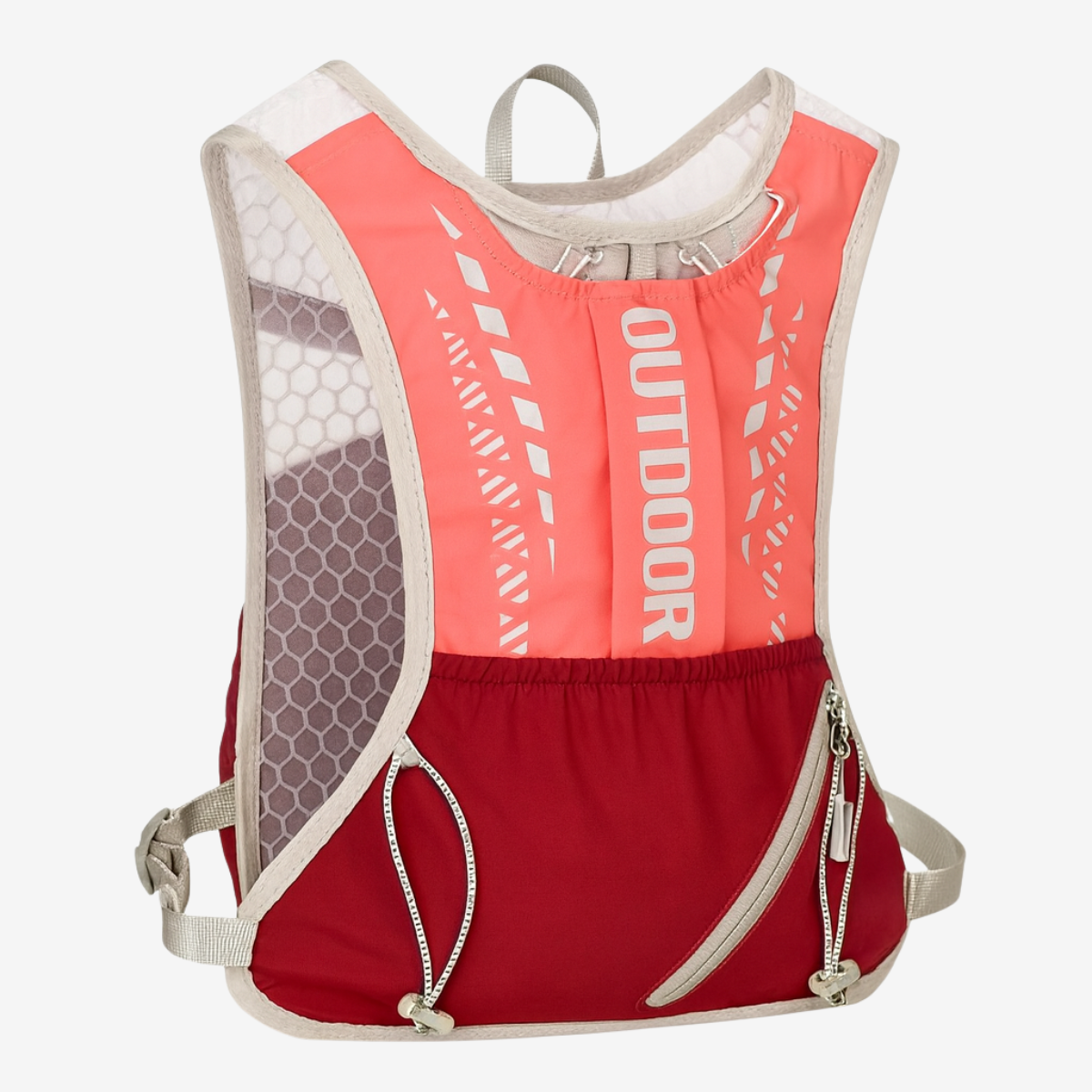 Gilet d'hydratation unisexe ultraléger – sac d’hydratation respirant pour running et trail.