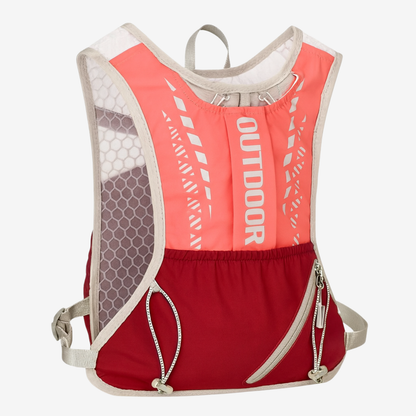 Gilet d'hydratation unisexe ultraléger – sac d’hydratation respirant pour running et trail.