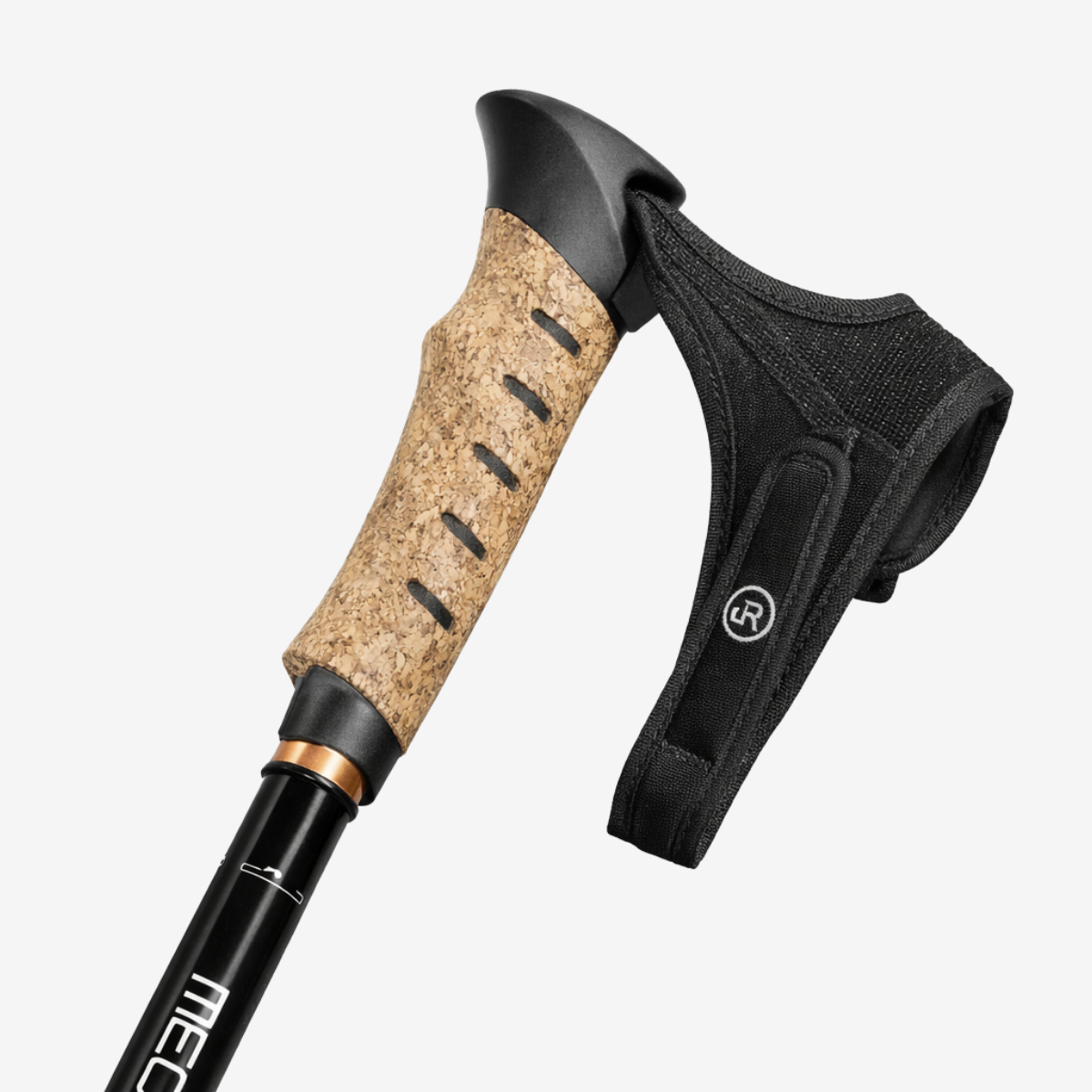 Bâtons de course télescopiques aluminium 63-135cm – Poignée liège