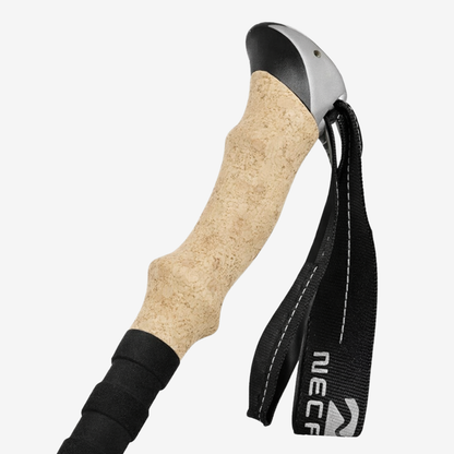 Bâtons trail aluminium réglables 62-135cm – Poignée liège carbure