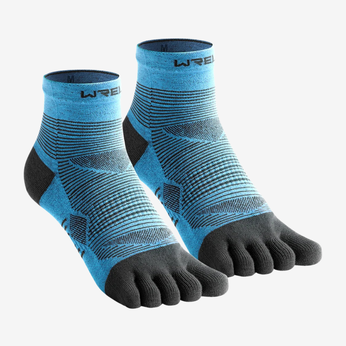 Chaussettes 5 doigts running – Respirantes séchage rapide sport