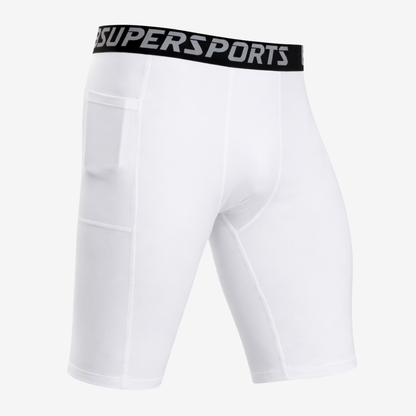 Short compression homme running – Respirant fitness basket | Onwair