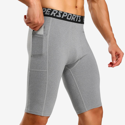 Short compression homme running – Respirant fitness basket | Onwair