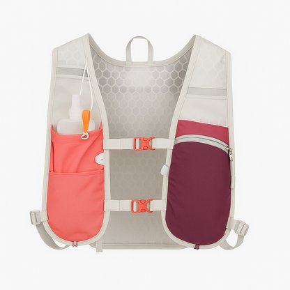 Gilet d'hydratation unisexe ultraléger – sac d’hydratation respirant pour running et trail.